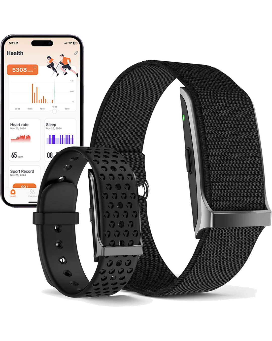 Pulsera Inteligente con Monitor de Actividad Física