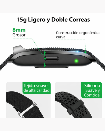 Pulsera Inteligente con Monitor de Actividad Física