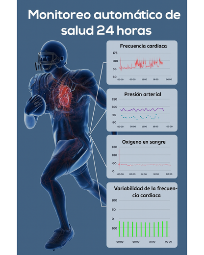 Pulsera Inteligente con Monitor de Actividad Física